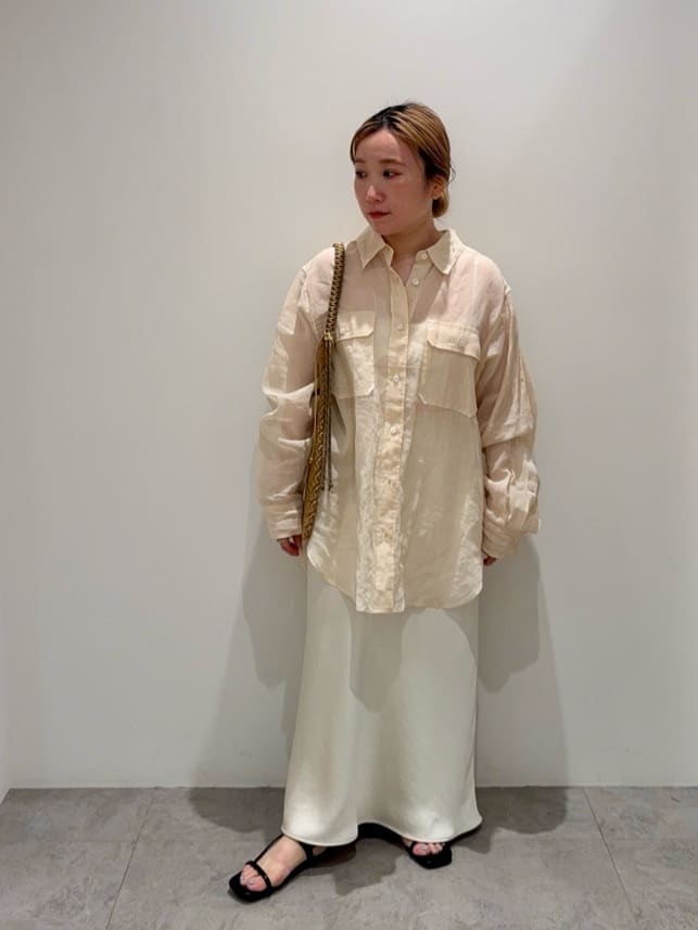 BEAUTY&YOUTH UNITED ARROWS | ポリエステルサテン マーメイドフレア