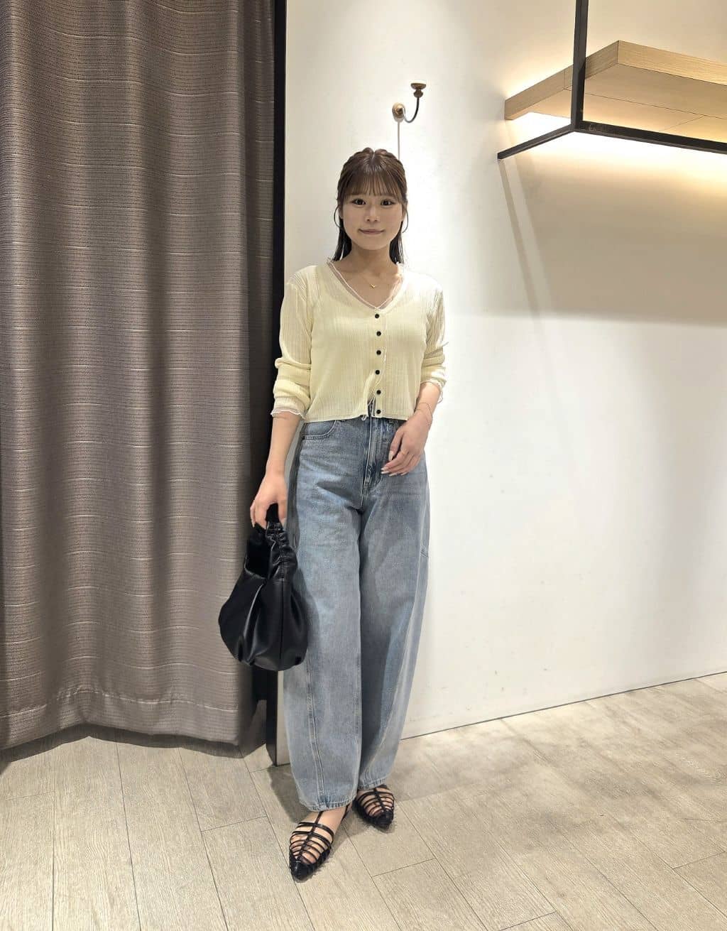 CAPRICIEUX LE'MAGE | ハイウエストカーブラインデニム | Rakuten