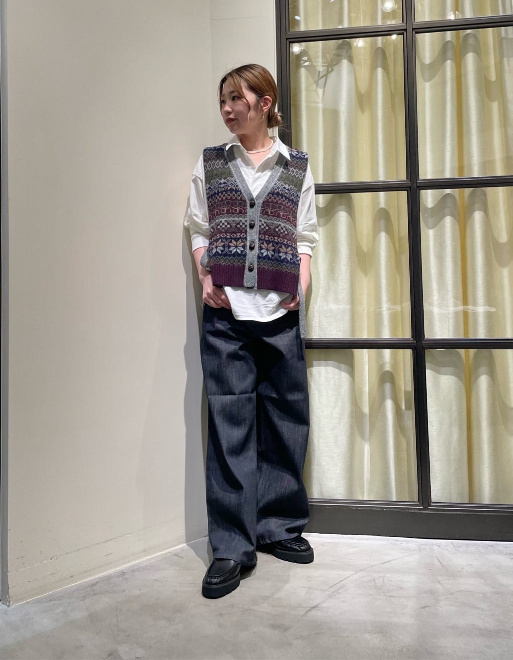 Whim Gazette | 【Hoaw.】Tストラップローファー | Rakuten Fashion