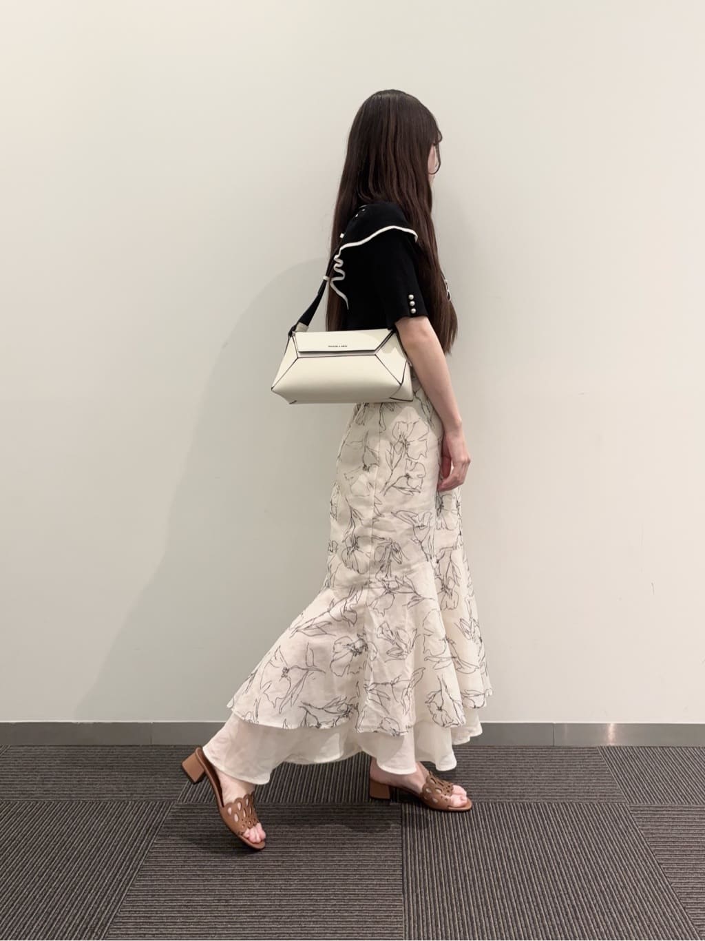 CHARLES & KEITH | カットアウト ブロックヒールミュール | Rakuten