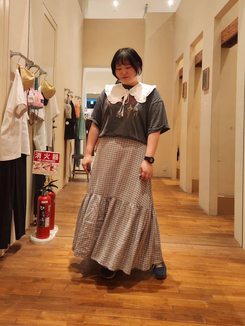 coen | リネンレーヨンティアードスカート | Rakuten Fashion(楽天