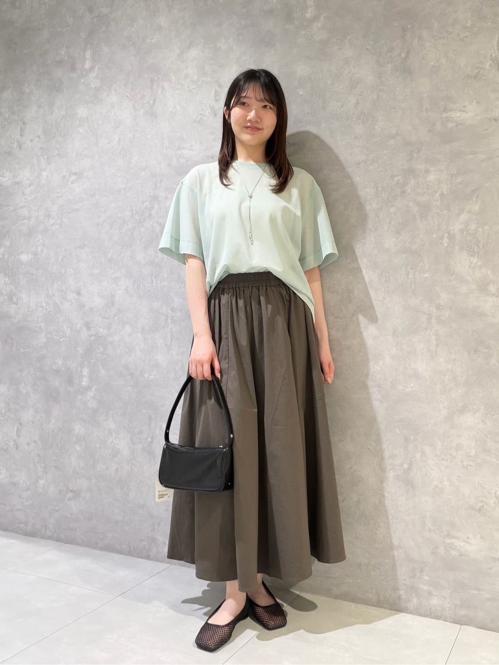 UNITED ARROWS green label relaxing | シアー メッシュ クルーネック