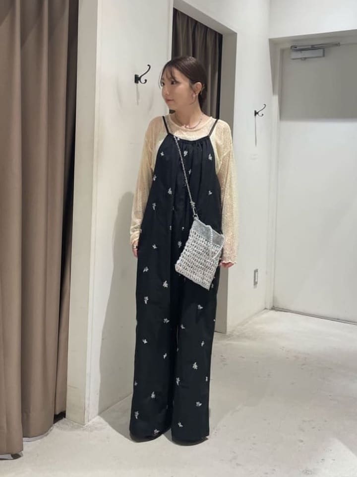 CIAOPANIC TYPY | 【Aguni】刺繍キャミサロペット | Rakuten Fashion