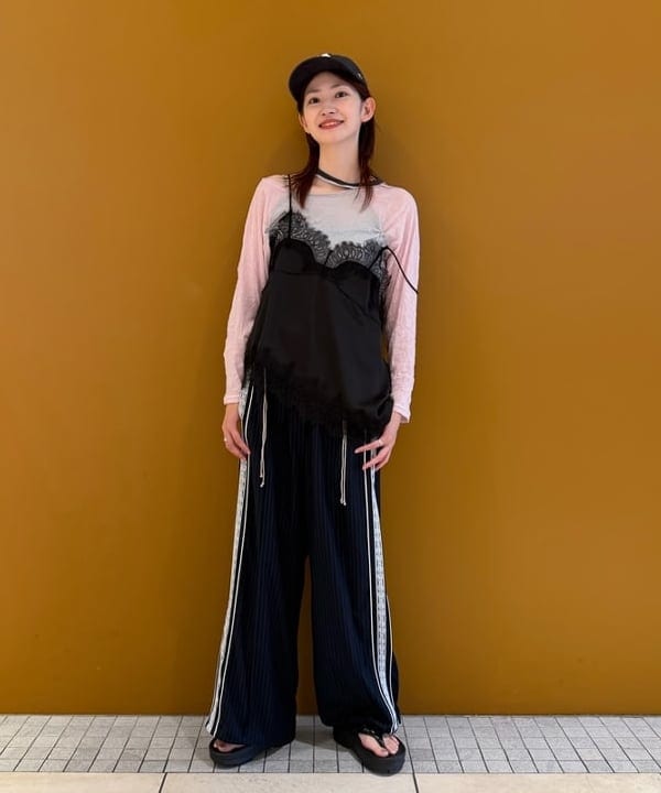 BEAMS WOMEN | ワッシャー ラグラン アレンジ ロングスリーブ