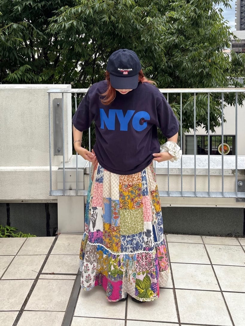 FREAK’S STOREのMade in U.S.A ヘビーウェイト オーバーサイズ クルーネック プリントTシャツ type 3を使ったコーディネートを紹介します。｜Rakuten Fashion(楽天ファッション／旧楽天ブランドアベニュー)7194357