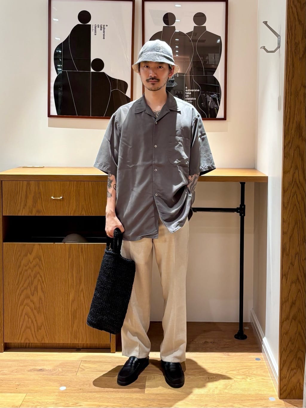 ＜Steven Alan＞ P/LN アウト ワンプリーツ スラックス セール】＜Steven Alan＞ P/LN アウト ワンプリーツ スラックス