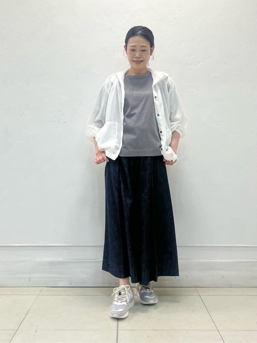 human woman | ◇シアー天竺フーディーハオリ | Rakuten Fashion(楽天