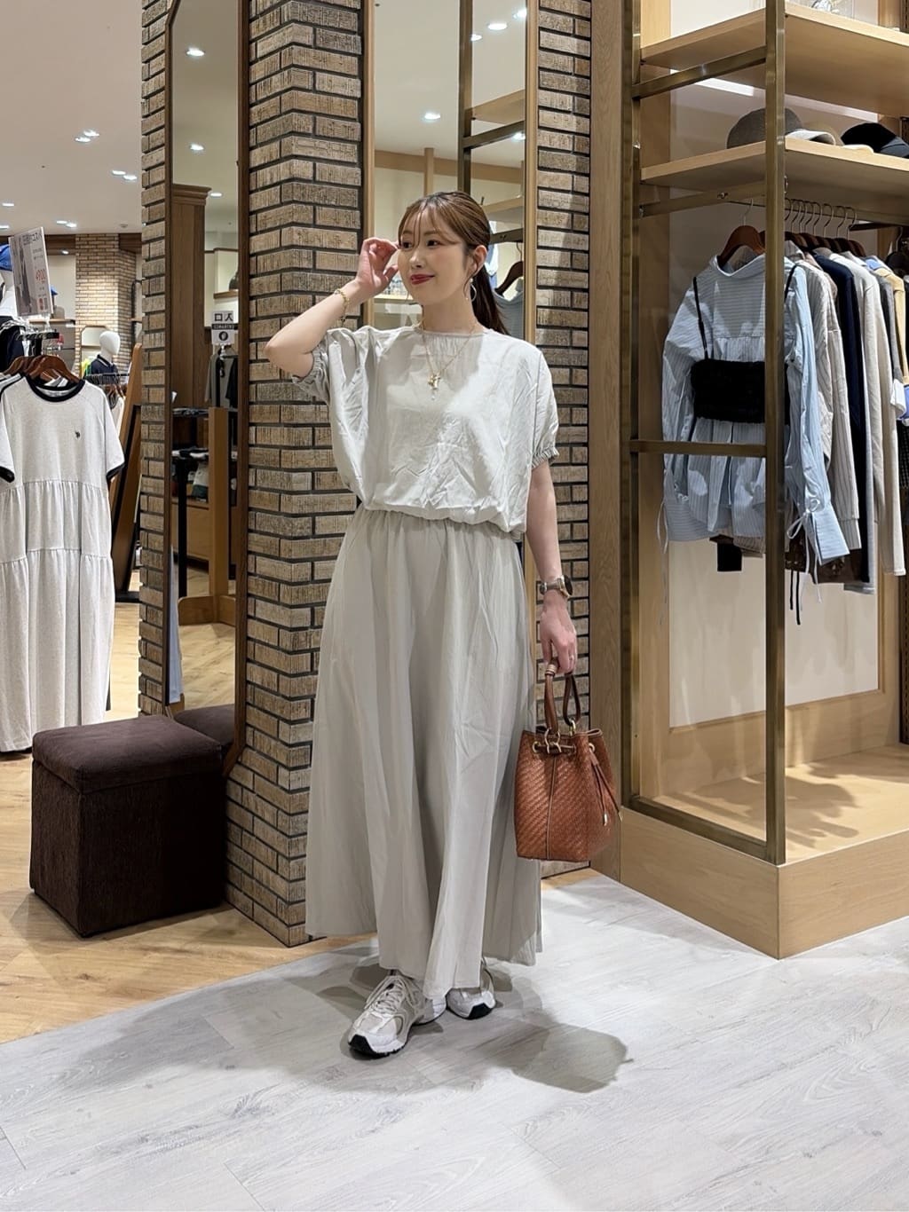 Chez toi | バルーンブラウス×スカートSET | Rakuten Fashion(楽天