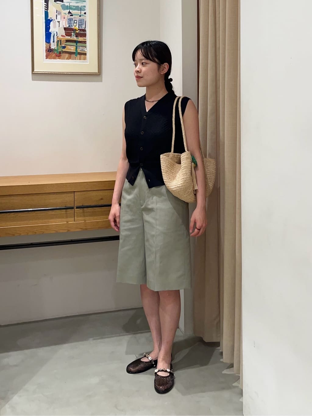 新品未使用　タグ付き　Steven Alanコットン アサ ハーフパンツ STEVEN ALAN（スティーブンアラン） ハーフパンツ パンツ 短パン