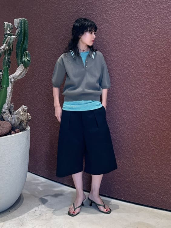 BEAUTY&YOUTH UNITED ARROWS | <6(ROKU)>カラーライン ポロニット BEAUTY&YOUTH UNITED ARROWS | <6(ROKU)>カラーライン ポロニット