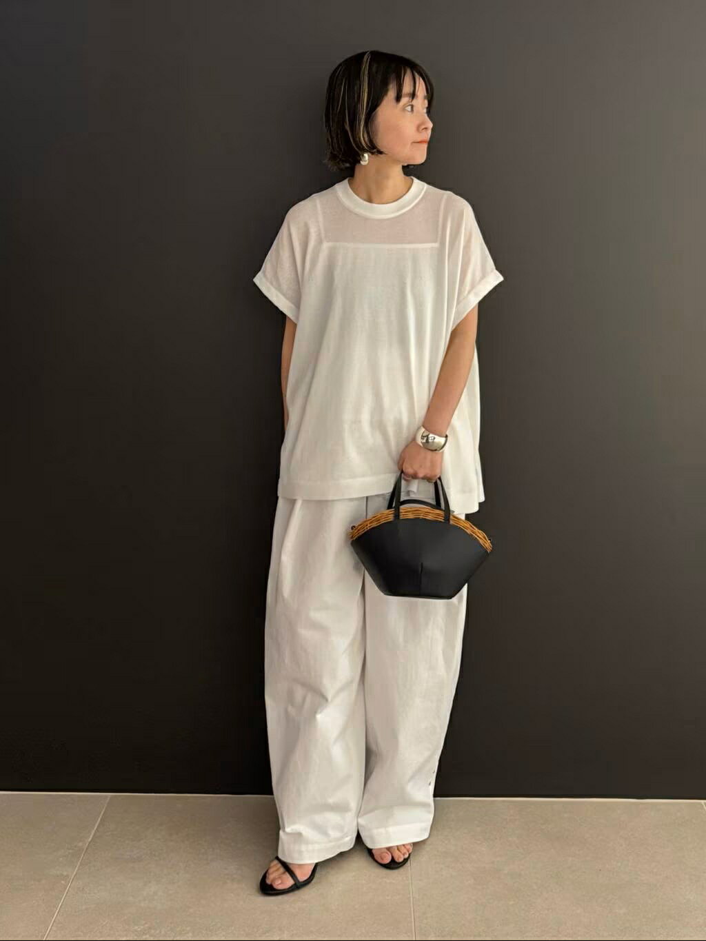 Curensology | レイヤードレースニットプルオーバー | Rakuten Fashion