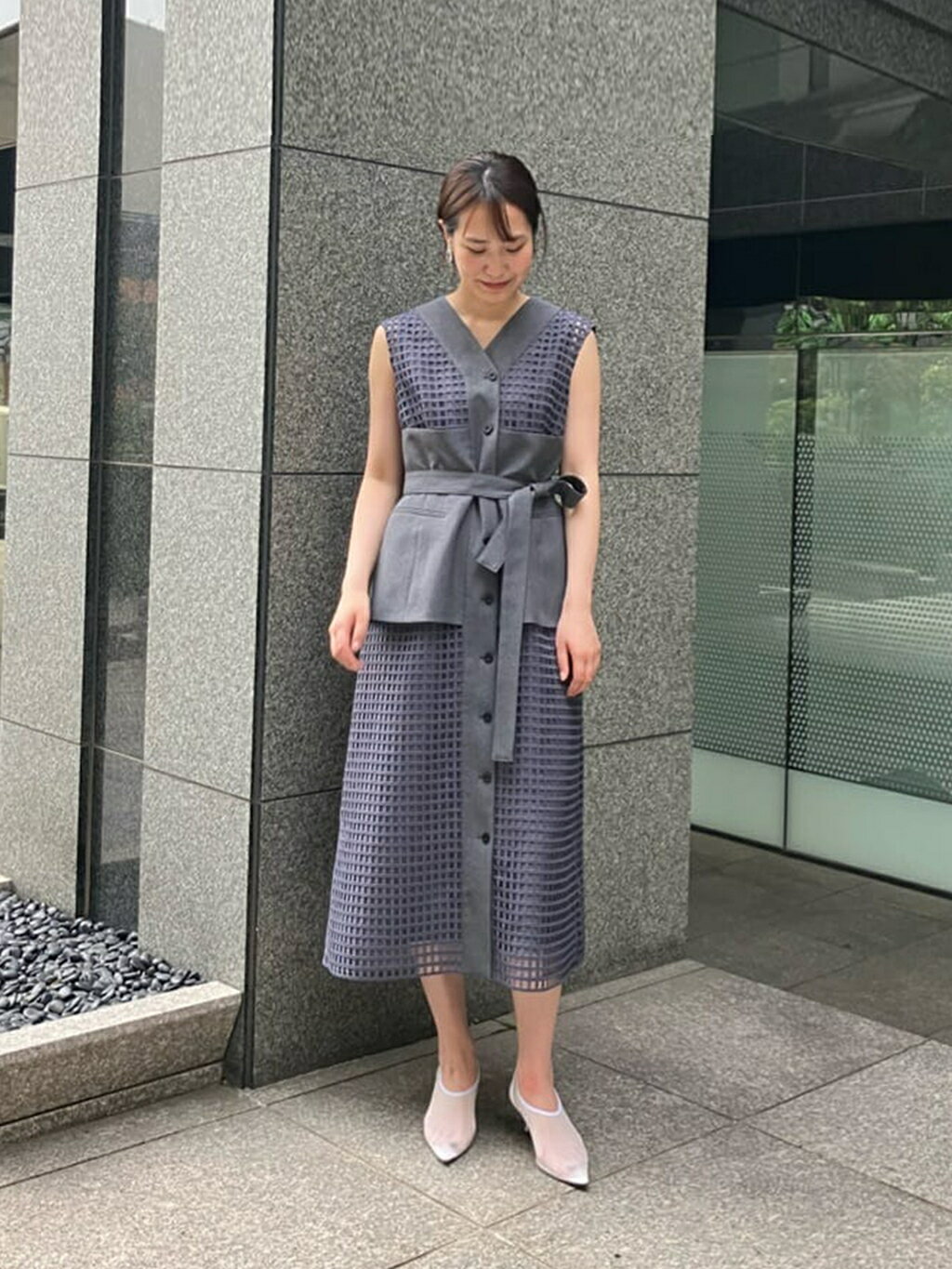 ADORE | スクエアレースワンピース | Rakuten Fashion(楽天