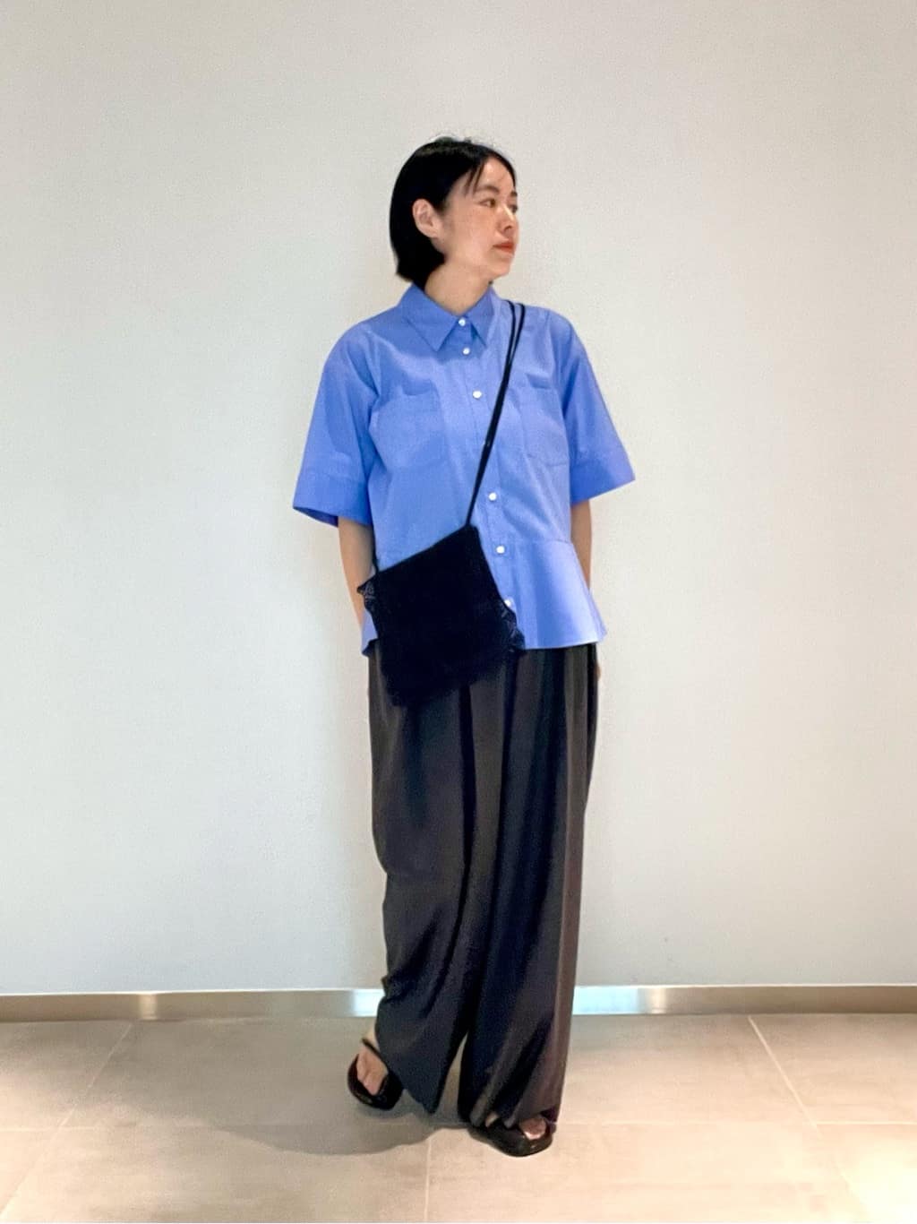 UNITED ARROWS | <AEWEN MATOPH>ペプラムショートスリーブシャツ