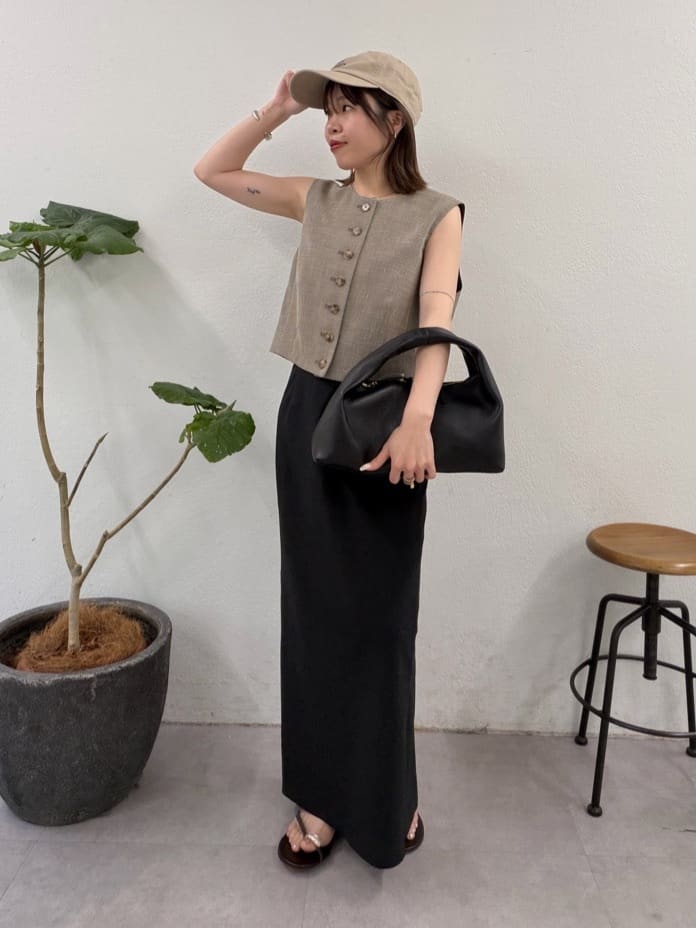 GALLARDAGALANTEの【3サイズ展開】ストレッチマキシタイトスカート2を使ったコーディネートを紹介します。｜Rakuten Fashion(楽天ファッション／旧楽天ブランドアベニュー)7197007