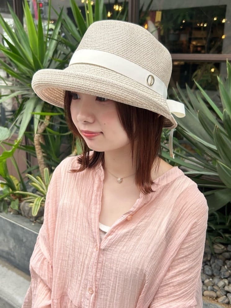 OVERRIDE | Chapeau d' O Si Braid Edge Up Cloche / シャポードオー