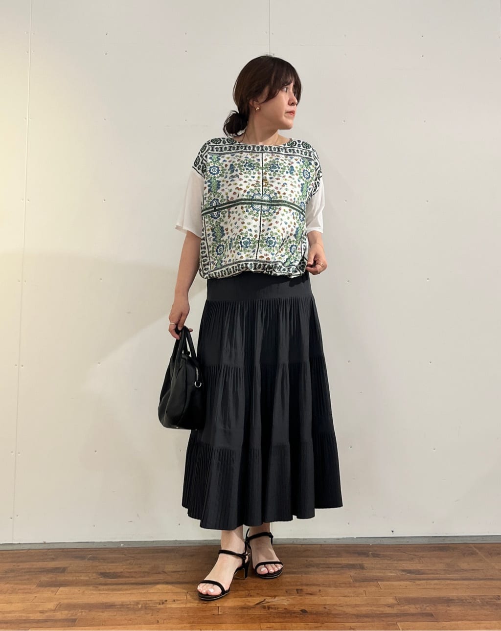 BEARDSLEY | プリーツティアードスカート | Rakuten Fashion(楽天