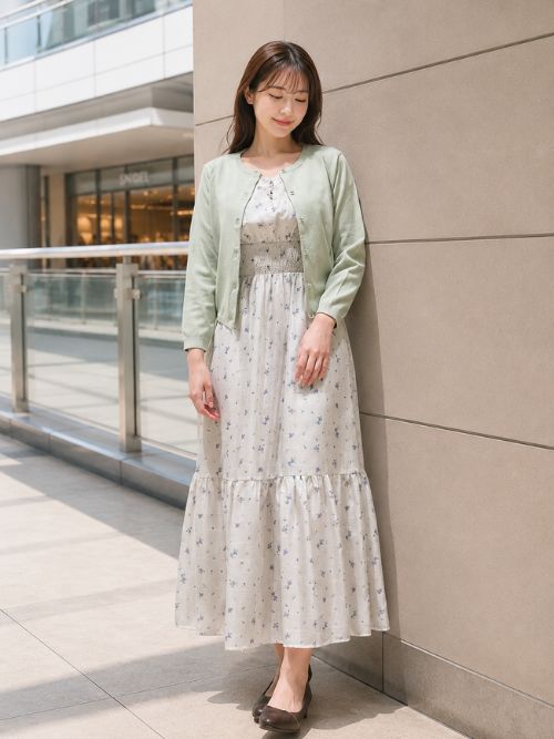 31 Sons de mode | 2026春夏新作 花柄ノースリーブワンピース