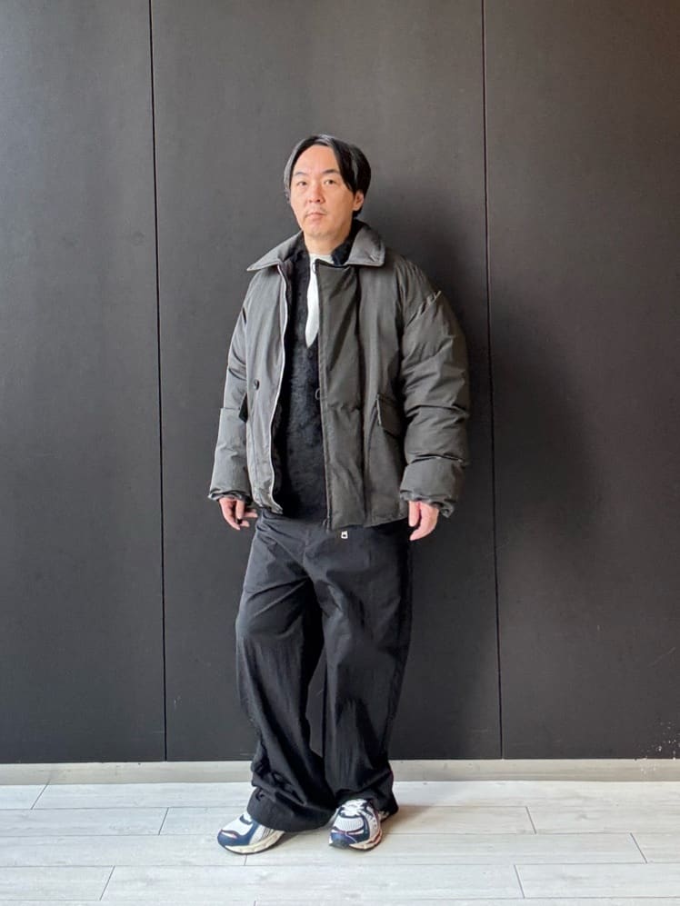 【新品】 H beauty&youth M olmetex ナイロン スラックス UNITED ARROWS LTD. OUTLET | <H>OLMETEX ナイロン ワイドスラックス