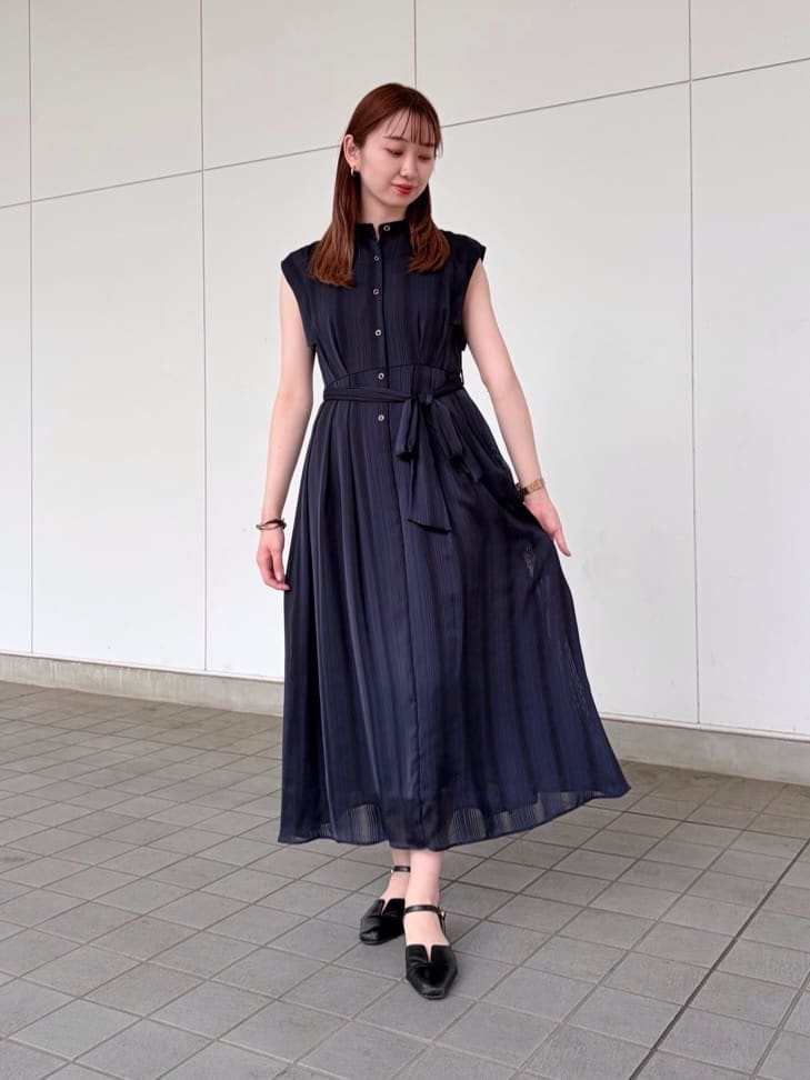 NATURAL BEAUTY BASIC | シャドーストライプワンピース | Rakuten