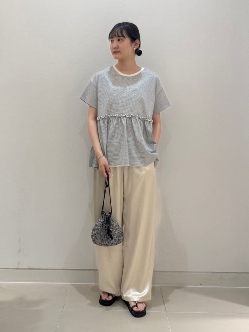 UNITED ARROWS LTD. OUTLET | プレーティング ペプラムカットソー <A