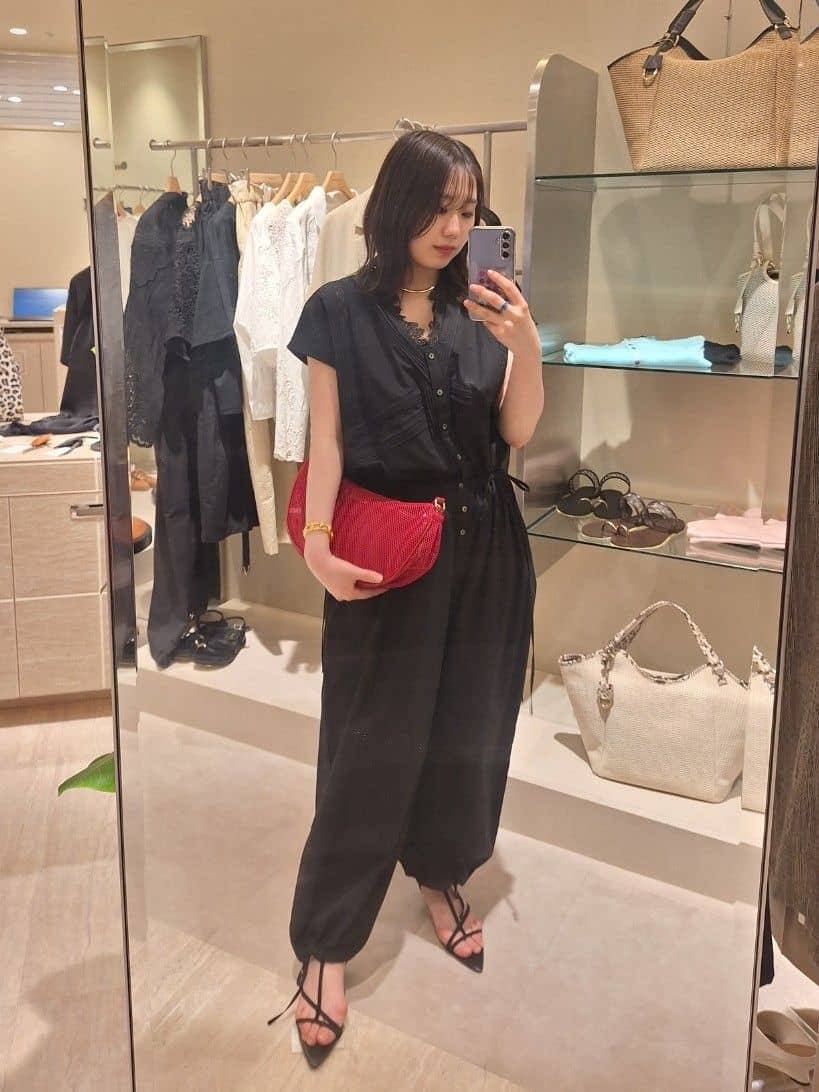 RIVE DROITE | レーストリムロンパース | Rakuten Fashion(楽天