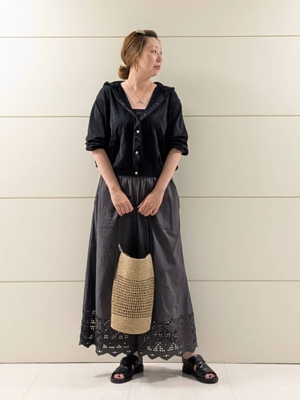 human woman | ◇シアー天竺フーディーハオリ | Rakuten Fashion(楽天