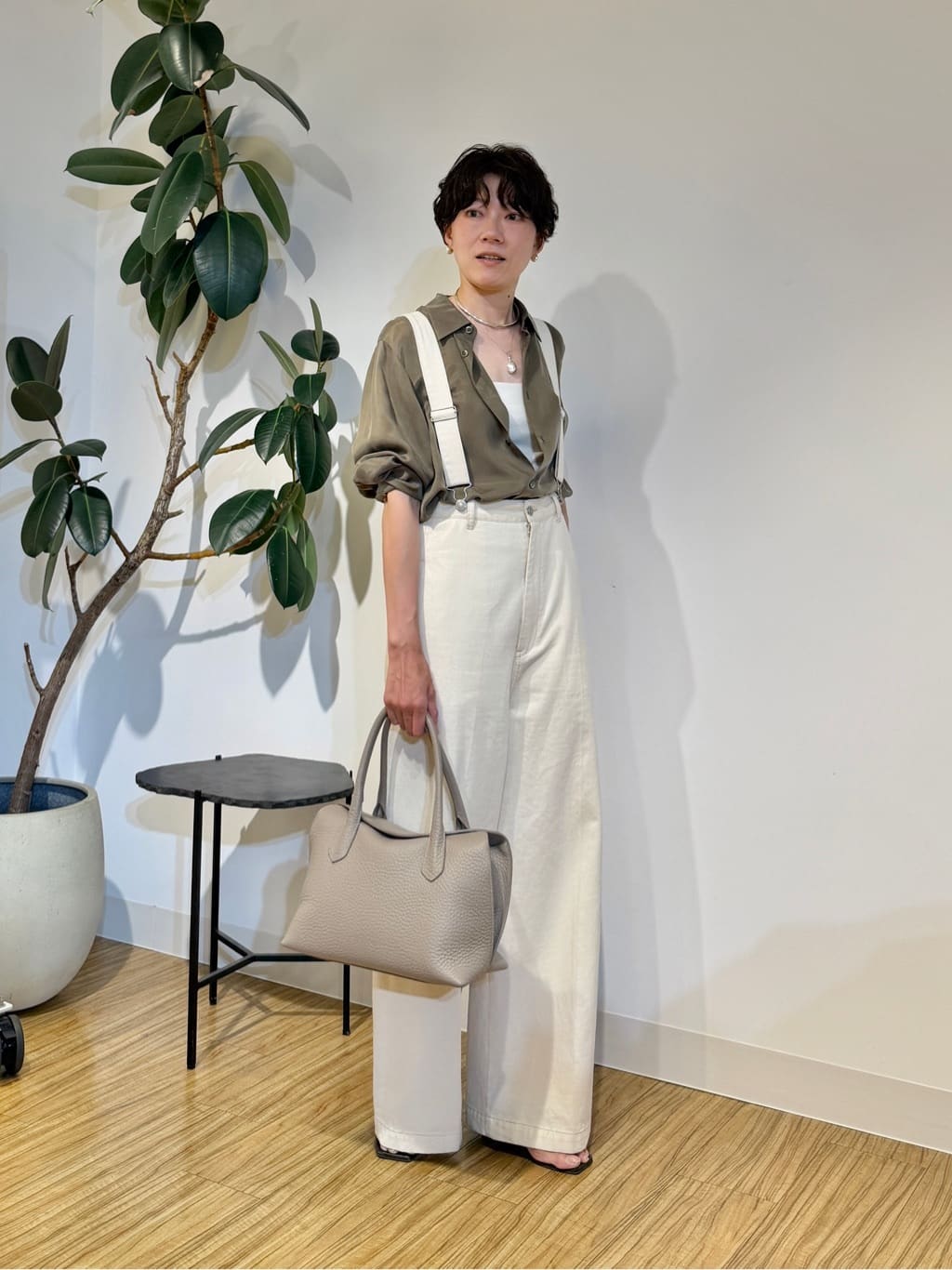 Whim Gazette | サスペンダーチノパンツ | Rakuten Fashion(楽天