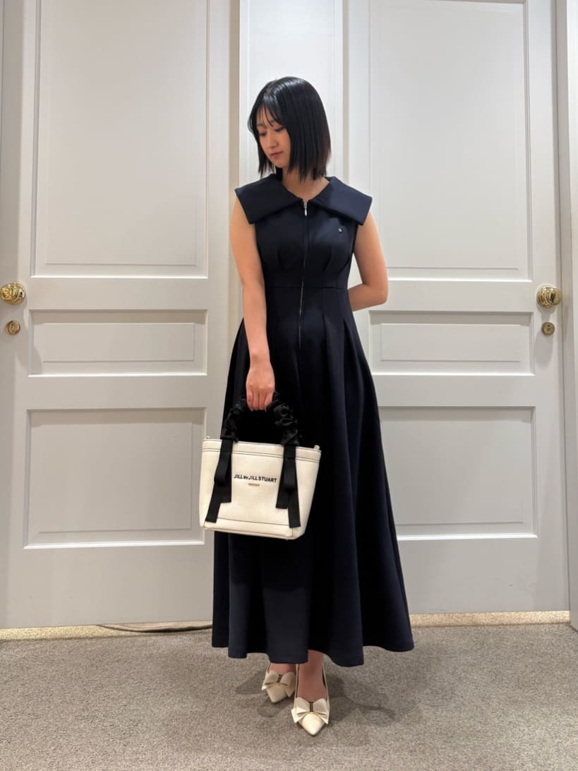 JILL by JILL STUART | ダイバー襟付きワンピース | Rakuten Fashion