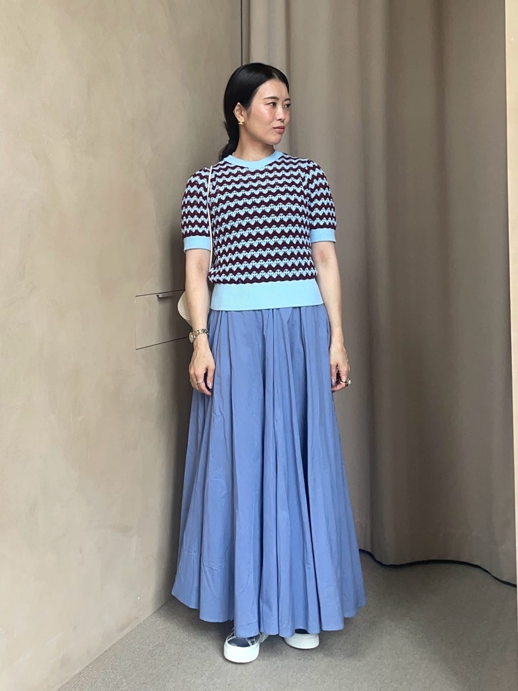 UNITED ARROWS | <AEWEN MATOPH>シェプロンストライプショートスリーブ