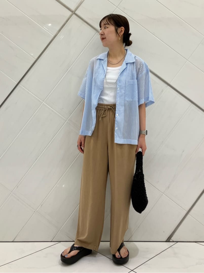 FREAK’S STOREのインド コットンボイル 開襟半袖シャツを使ったコーディネートを紹介します。｜Rakuten Fashion(楽天ファッション／旧楽天ブランドアベニュー)7201958