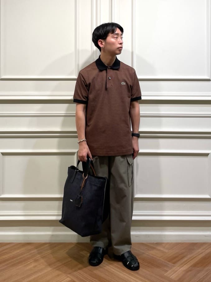 UNITED ARROWS | 【別注】<LACOSTE>ボーダー スキッパー ポロシャツ
