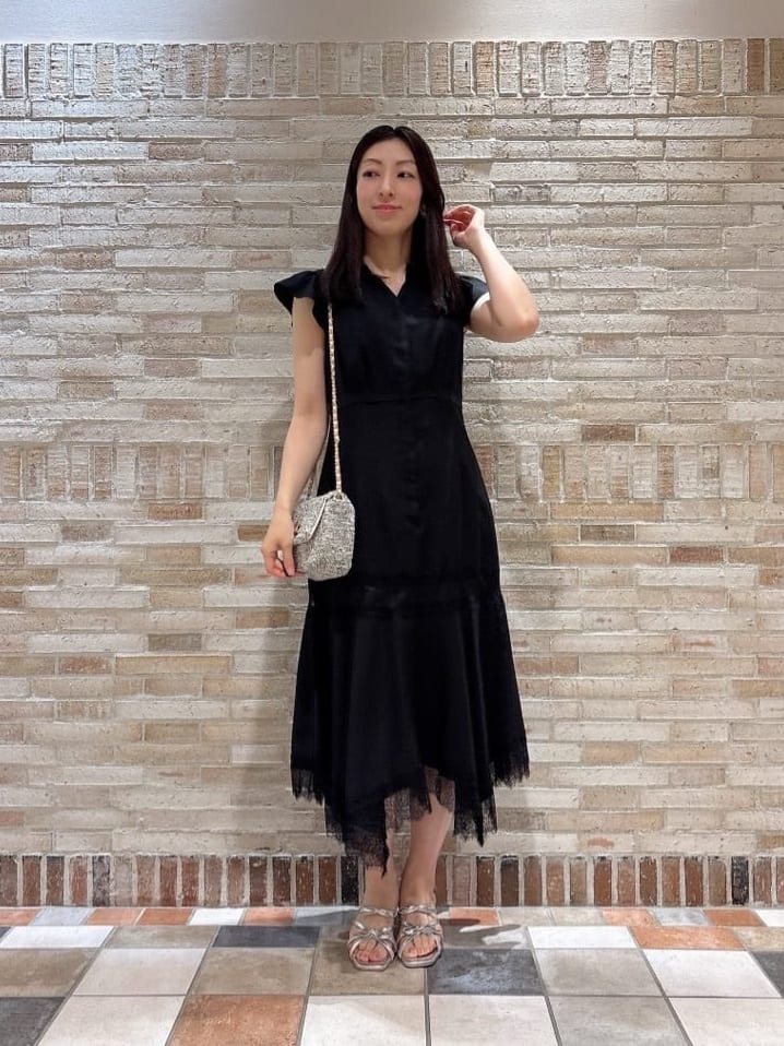 PROPORTION BODY DRESSINGのレーストリムシャツワンピースを使ったコーディネートを紹介します。｜Rakuten Fashion(楽天ファッション／旧楽天ブランドアベニュー)7203323