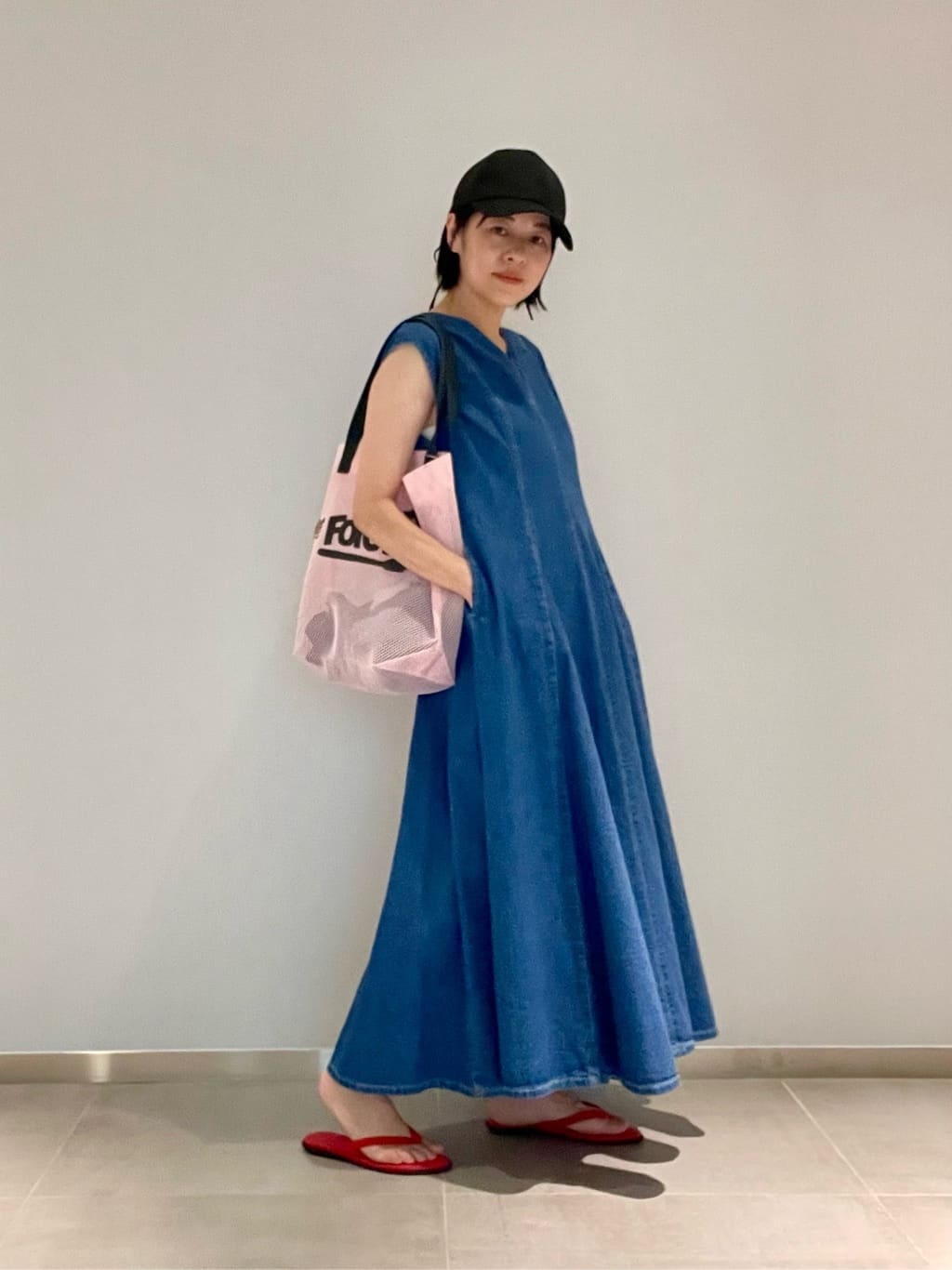 UNITED ARROWS | ステッチ Vネック デニムワンピース | Rakuten