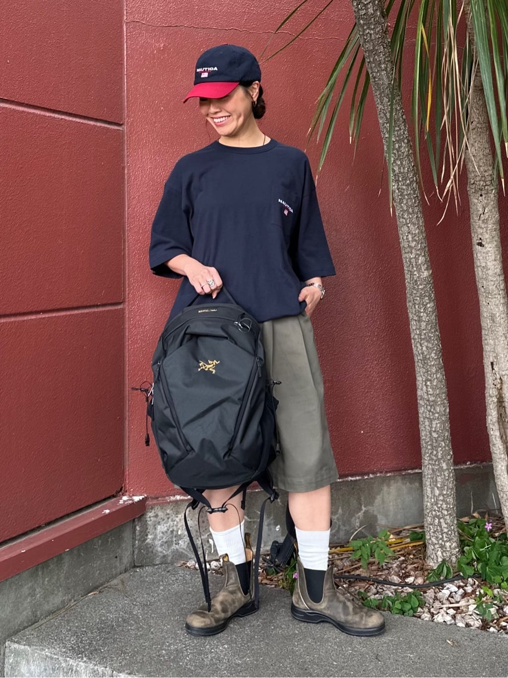 FREAK’S STOREのリラックスフィット フラッグロゴ ヘムコード ポケットTシャツを使ったコーディネートを紹介します。｜Rakuten Fashion(楽天ファッション／旧楽天ブランドアベニュー)7203653