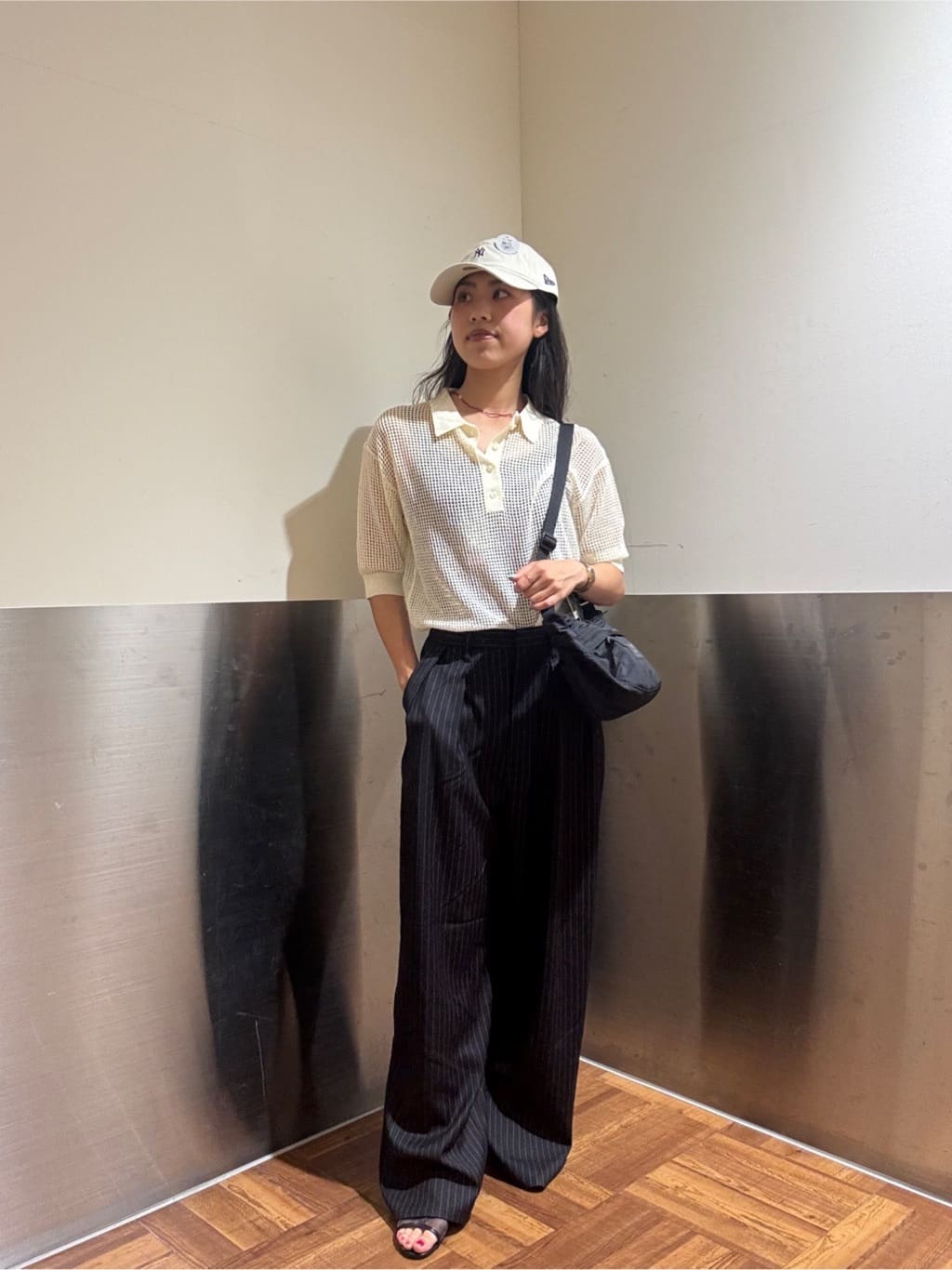 FREAK’S STOREのシアーメッシュサンダルを使ったコーディネートを紹介します。｜Rakuten Fashion(楽天ファッション／旧楽天ブランドアベニュー)7203703