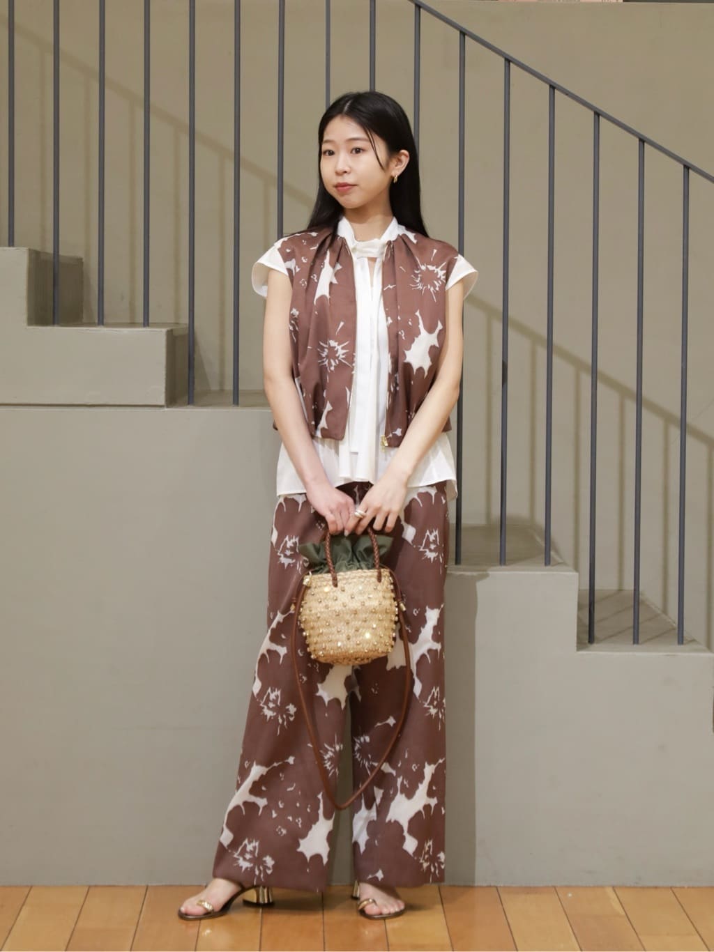 TOMORROWLAND | ジュアンフルール ジップアップジレ | Rakuten Fashion
