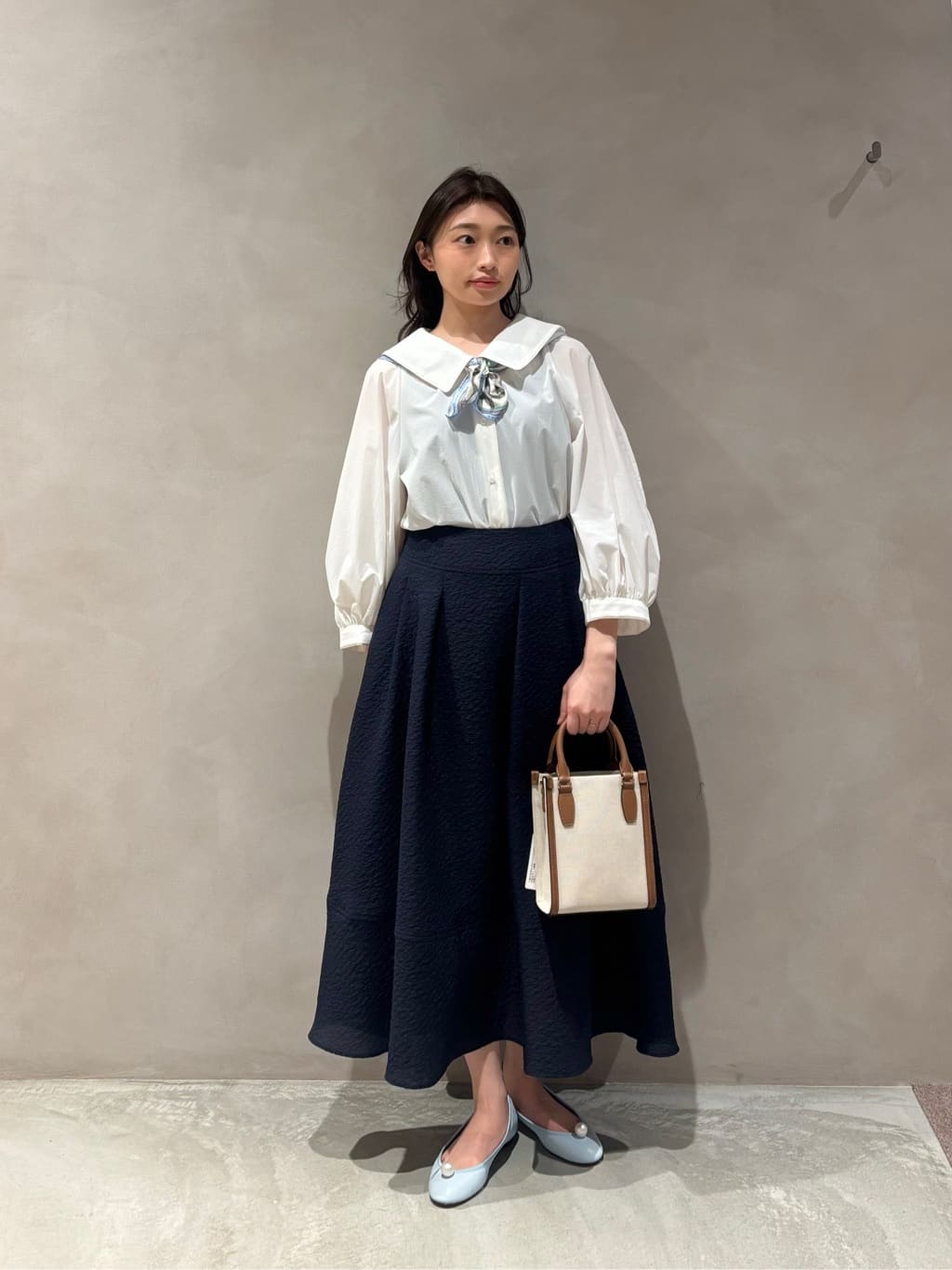 UNITED ARROWS | オーガンジー ジャガード フレアスカート