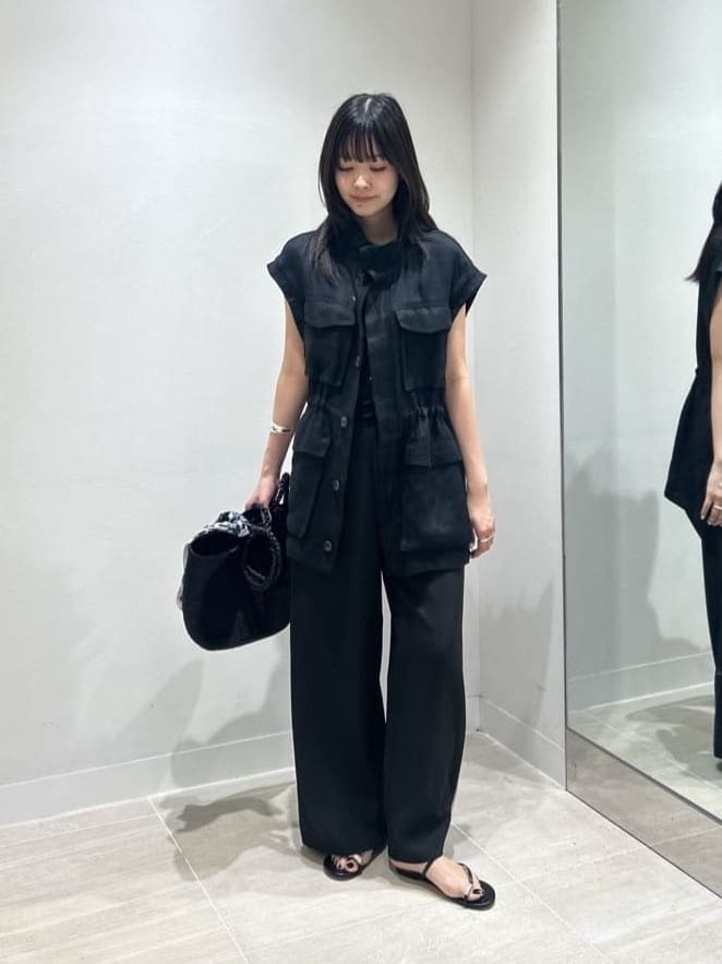 GALLARDAGALANTEの【即戦力パンツ】【3サイズ展開】ワイドイージーパンツを使ったコーディネートを紹介します。｜Rakuten Fashion(楽天ファッション／旧楽天ブランドアベニュー)7204824