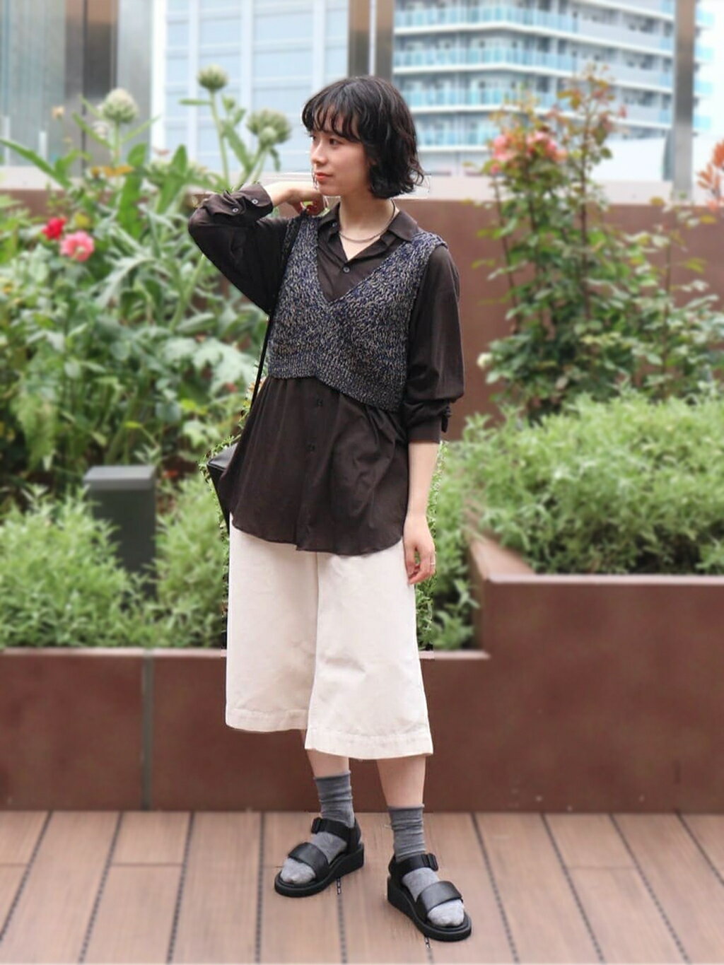 Bshop | UNFIL | ハニーコンボ メッシュニットベスト WOMEN | Rakuten