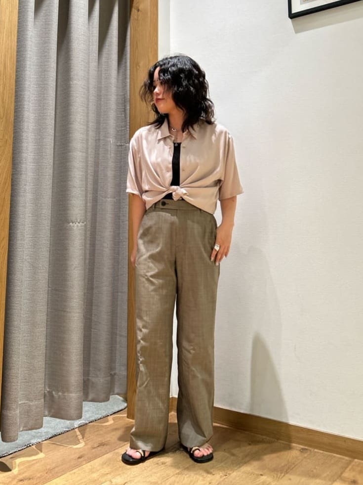 UNITED ARROWS LTD. OUTLET | <6(ROKU)>アセテート サテンショート