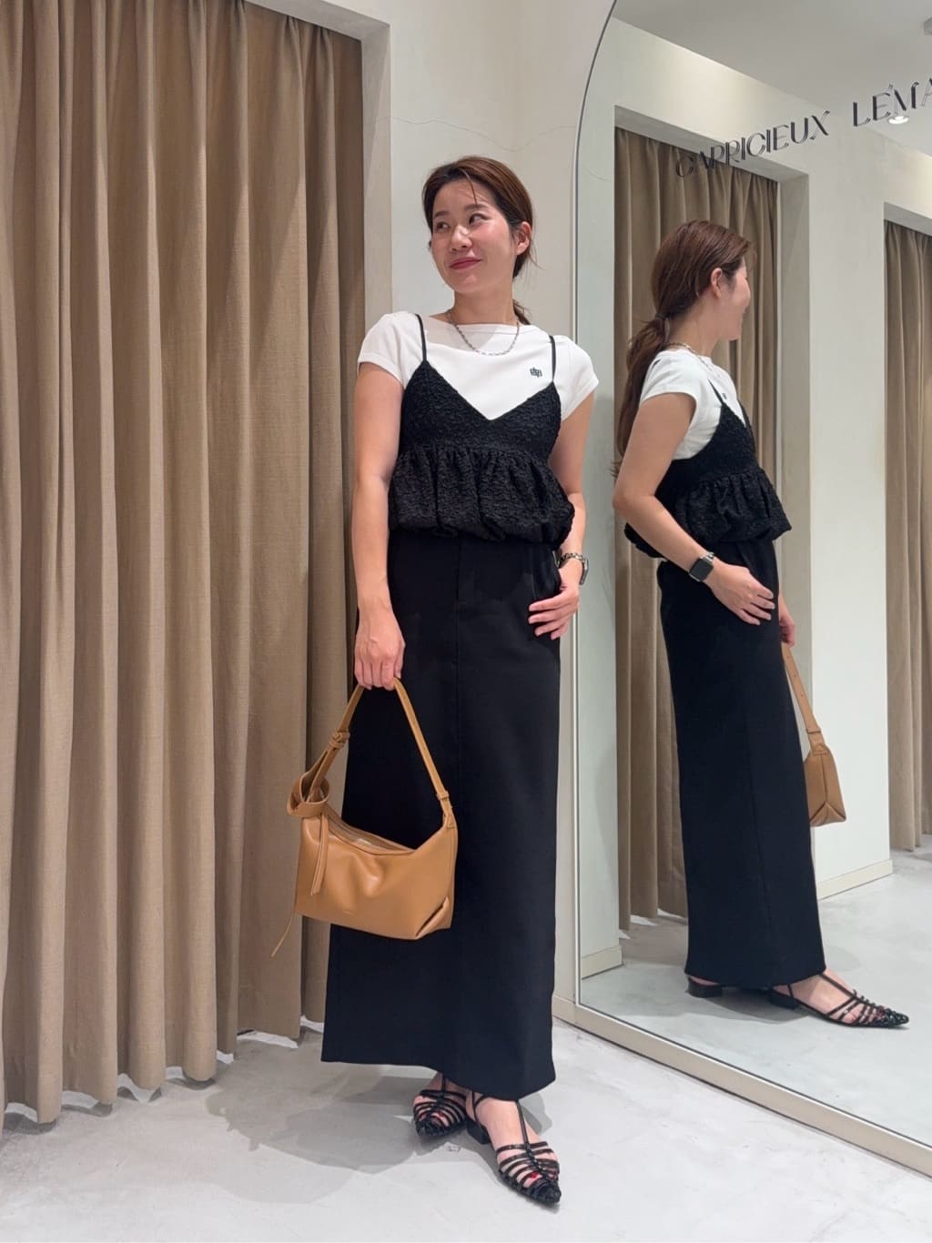 CAPRICIEUX LE'MAGE | 【LE'MAGE×gemeilコラボ】バブルバルーンキャミ