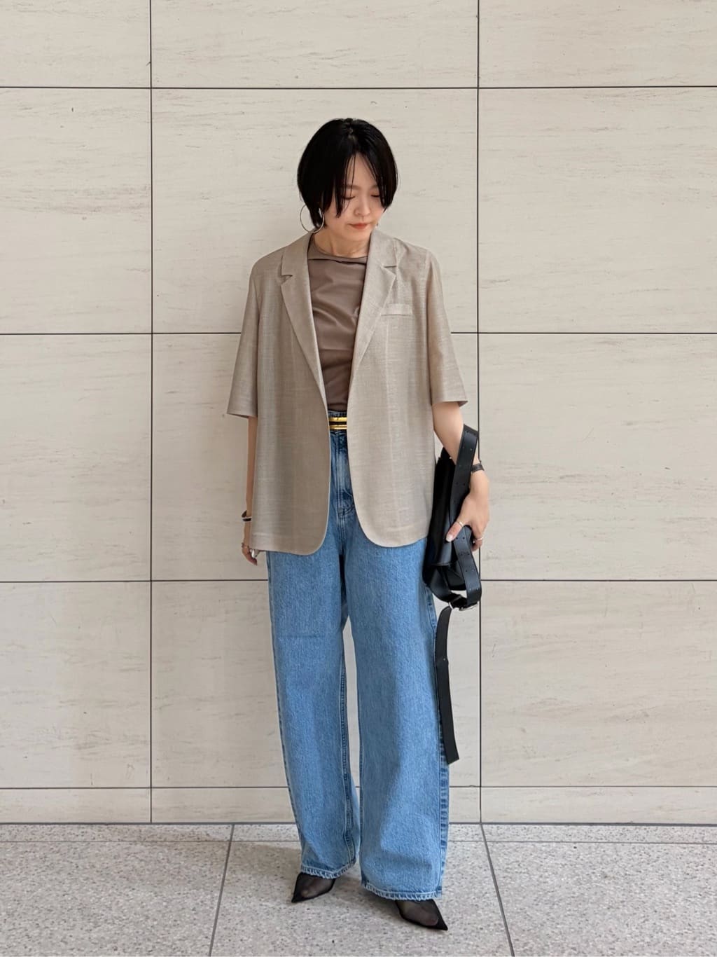 UNITED ARROWS | 【別注】<upper hights for conte>タックデニムパンツ