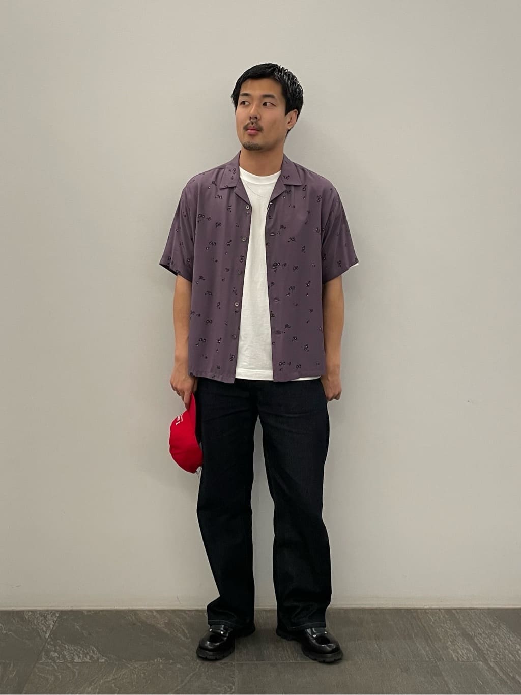 BEAUTY&YOUTH UNITED ARROWS | フラワー プリント オープンカラー