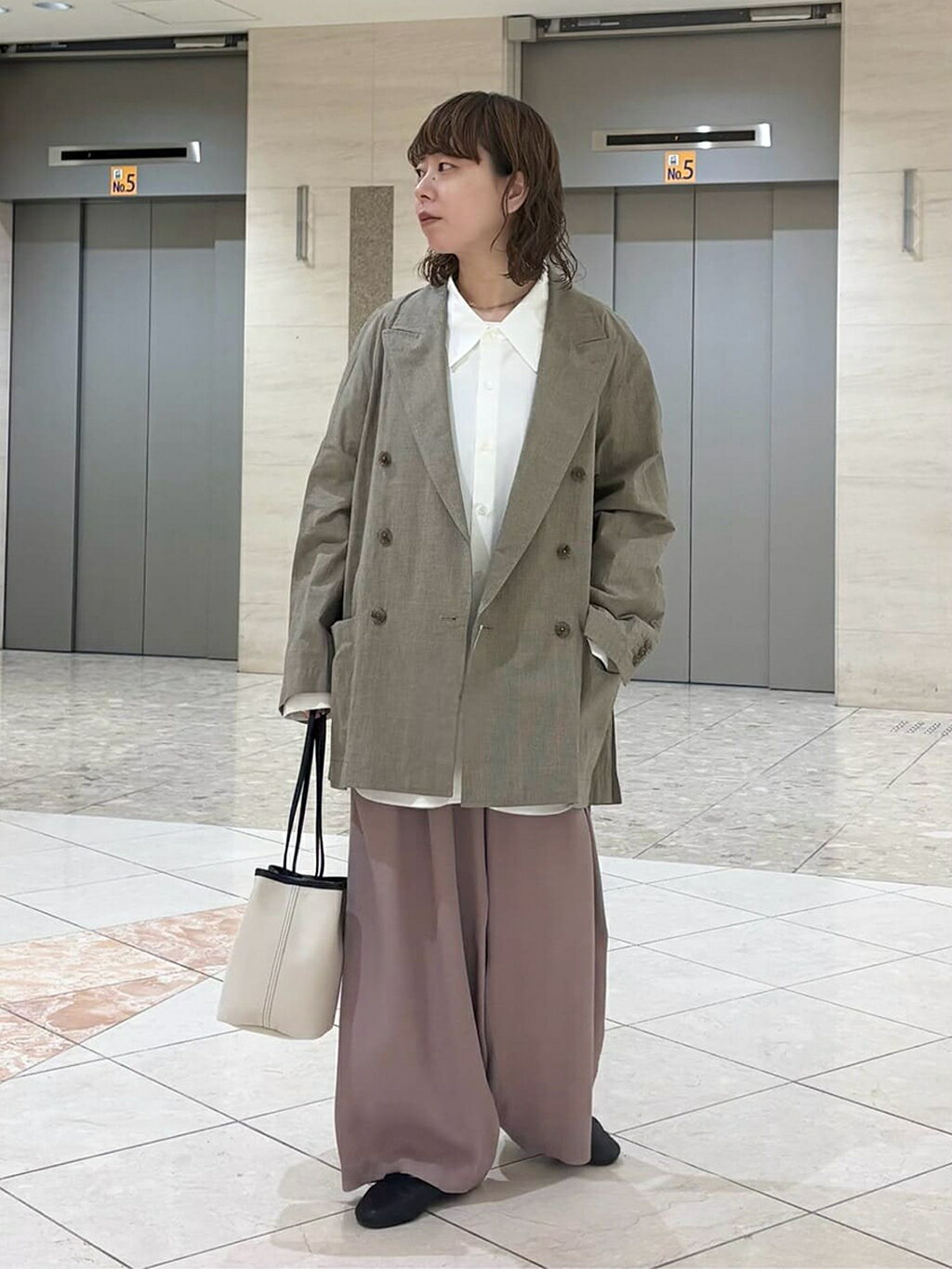 〈bshop別注〉コットン ダブルブレスト シャツジャケット WOMEN CHEMISE D'ADAM | 〈別注〉コットン ダブルブレスト シャツジャケット