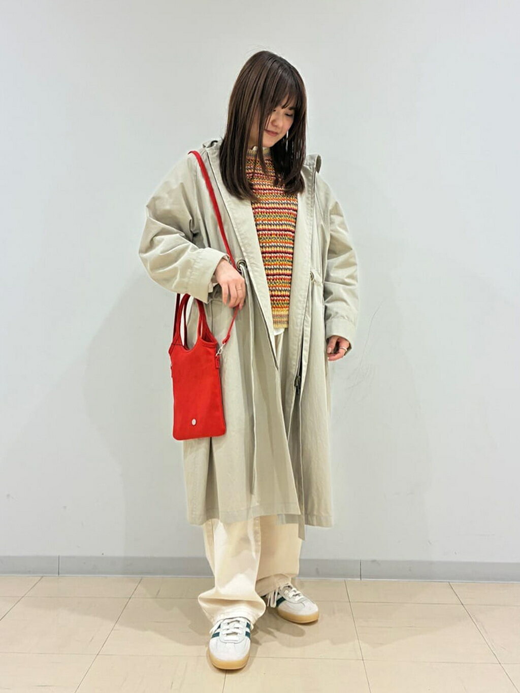 Bshop | COOHEM | マルチボーダー ニットベスト WOMEN | Rakuten