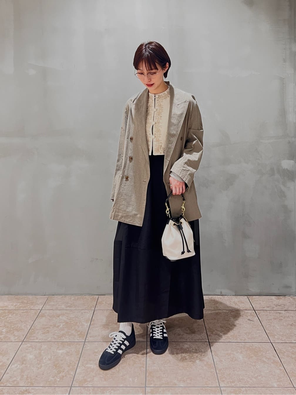 〈bshop別注〉コットン ダブルブレスト シャツジャケット WOMEN Bshop | CHEMISE D'ADAM | <別注>コットン ダブルブレスト シャツ