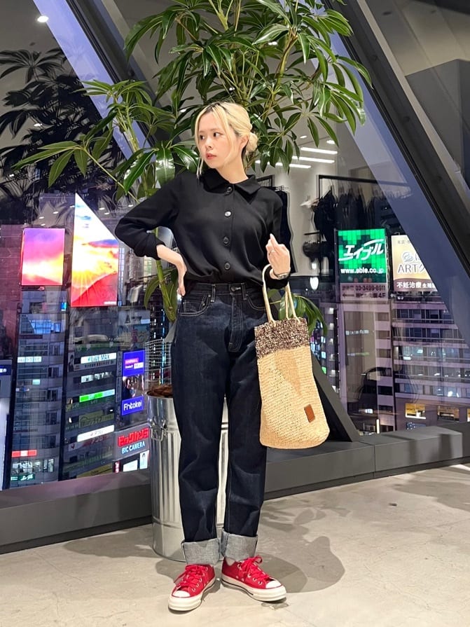 agnes b. | ラフィア トートバッグ ABX04-01 | Rakuten Fashion(楽天