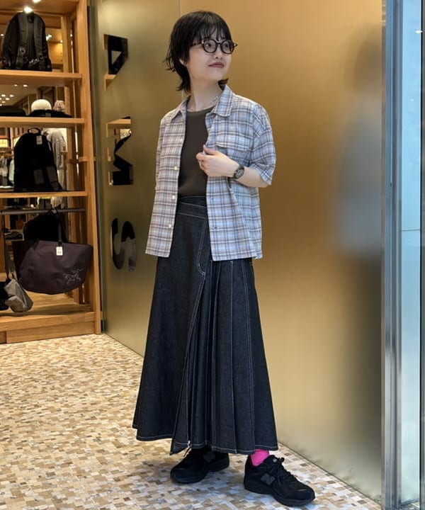 BEAMS WOMEN | ラップ プリーツ スカート | Rakuten Fashion(楽天