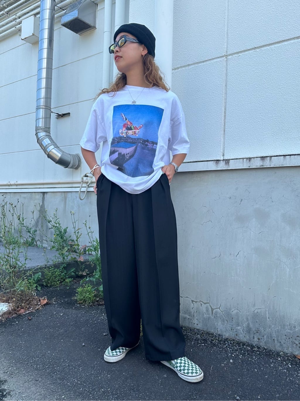 FREAK’S STOREのスポーツ サングラス3を使ったコーディネートを紹介します。｜Rakuten Fashion(楽天ファッション／旧楽天ブランドアベニュー)7209648