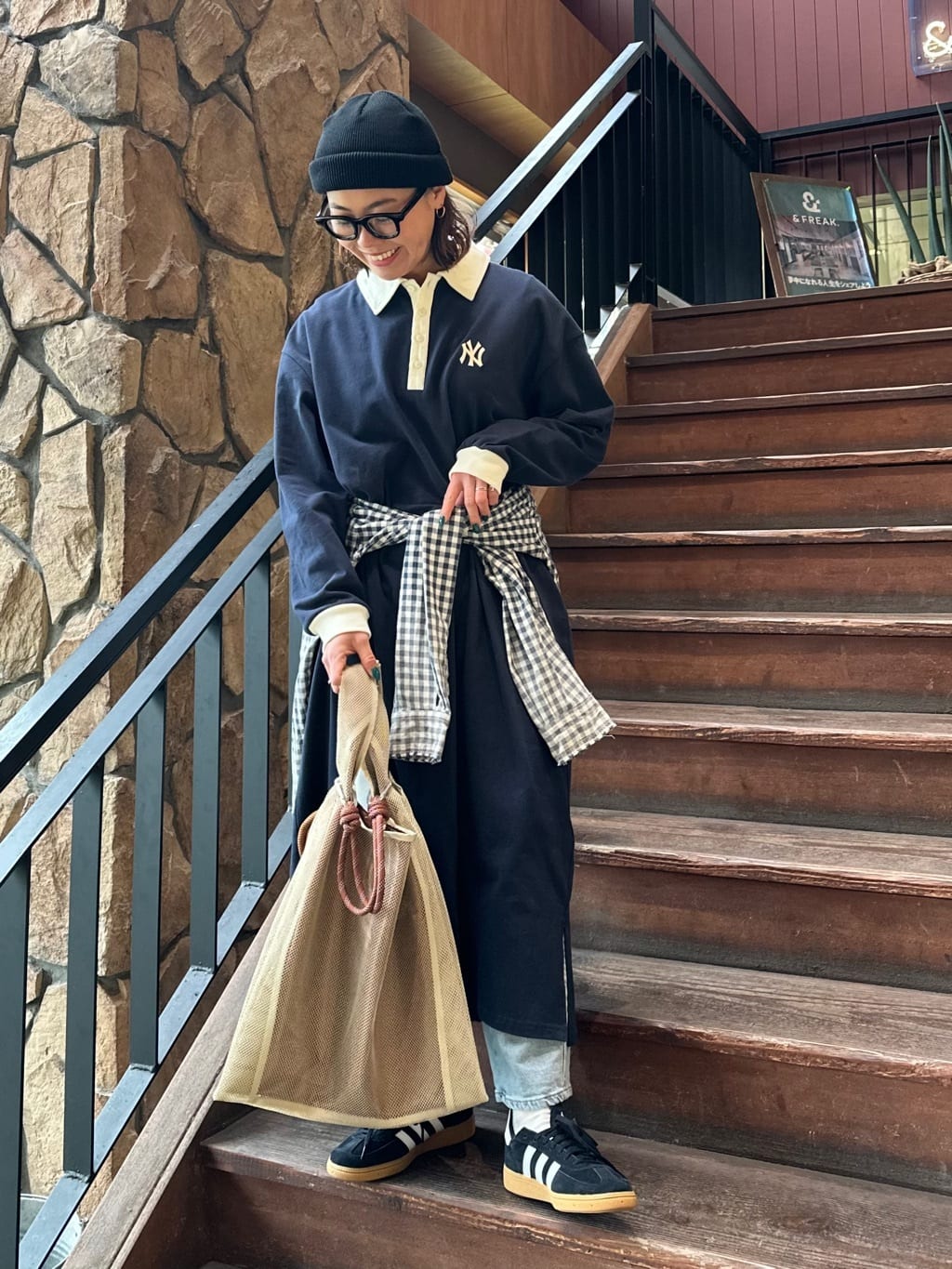 FREAK’S STOREの2way コードショルダー レイヤードメッシュバッグ 25SSを使ったコーディネートを紹介します。｜Rakuten Fashion(楽天ファッション／旧楽天ブランドアベニュー)7209865